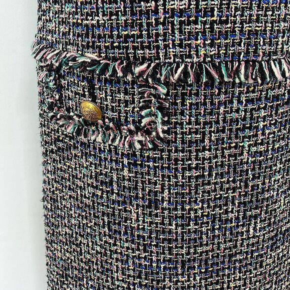 J Crew J.Crew Dress Multi Color Tweed Size 8 NWOT - Picture 6 of 8